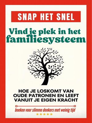 cover image of Vind je plek in het familiesysteem. Hoe je loskomt van oude patronen en leeft vanuit je eigen kracht.